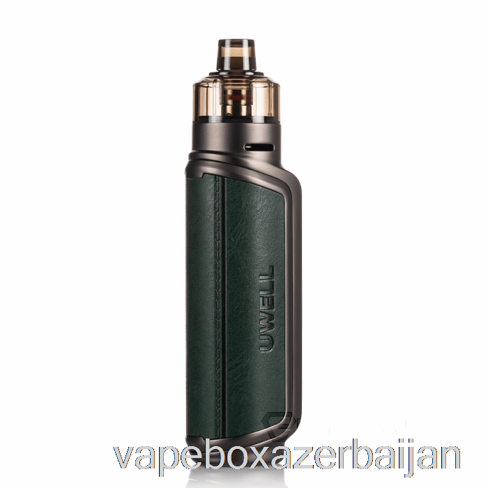 E-Juice Vape Uwell AEGLOS P1 80W Pod Mod Kit Olive Green